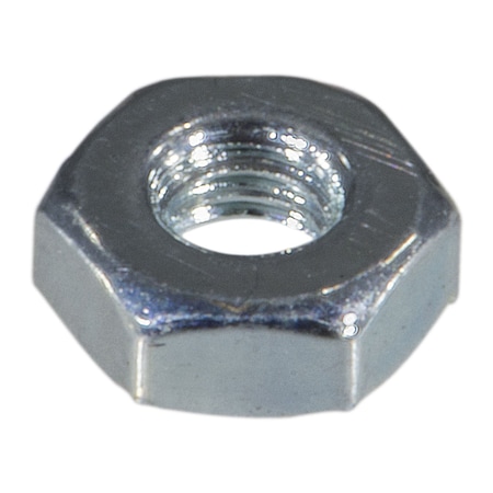 Midwest Fastener Hex Nut, M2.5-0.45, Steel, Class 8, Zinc Plated, 30 PK 79652